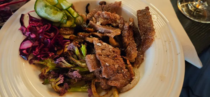 Wagyu biff med raskt tilbehør